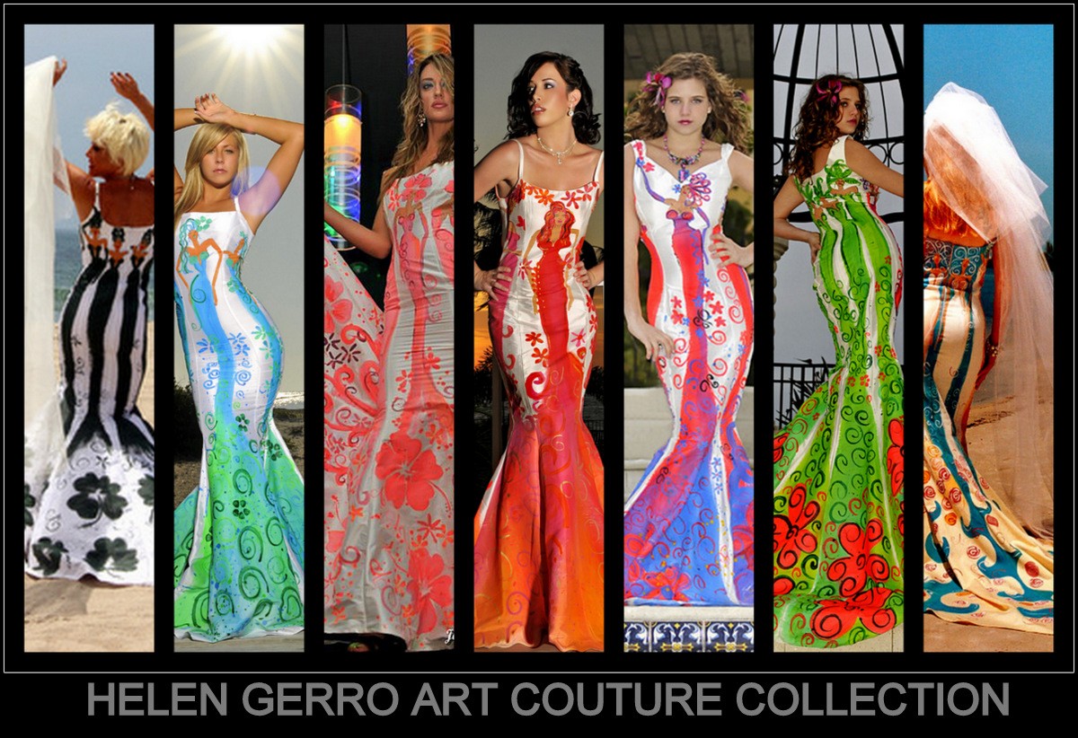 Art Couture Hand Painted Diva's